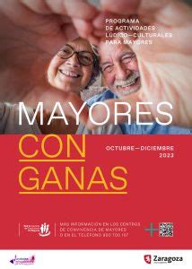 Mayores con Ganas: 17 actividades lúdicas y culturales gratuitas。